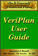 VeriPlan User Guide ebook --lifetime do-it-yourself financial planning Excel spreadsheet software